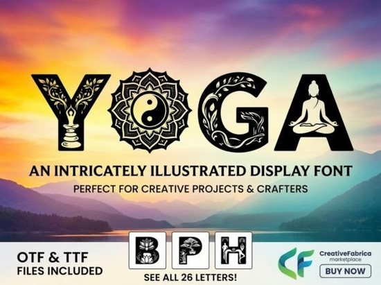 Yoga Font